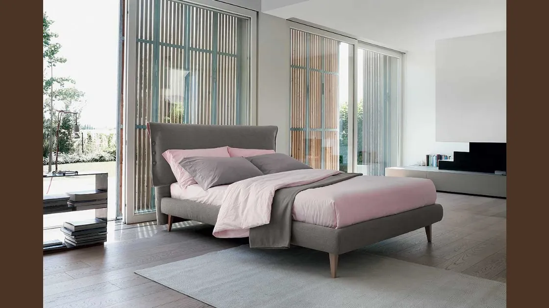 Letto Grant con secret box di Bontempi Letti Design