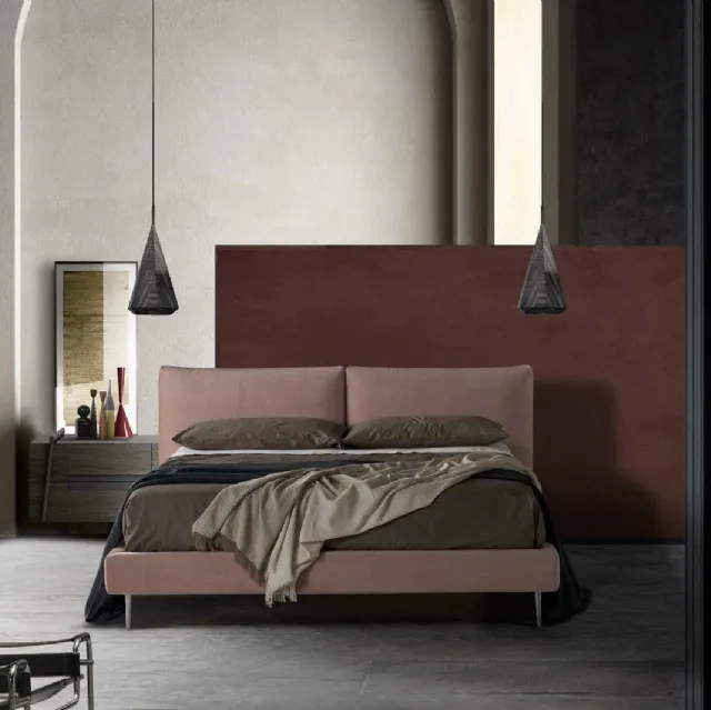 Letto in tessuto Bon-Ton di Lettissimi