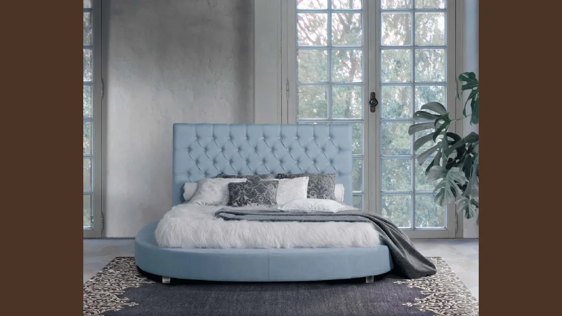 Letto matrimoniale classico Imperiale di Lettissimi