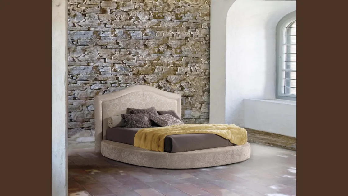 Letto matrimoniale in tessuto Sogno di Lettissimi