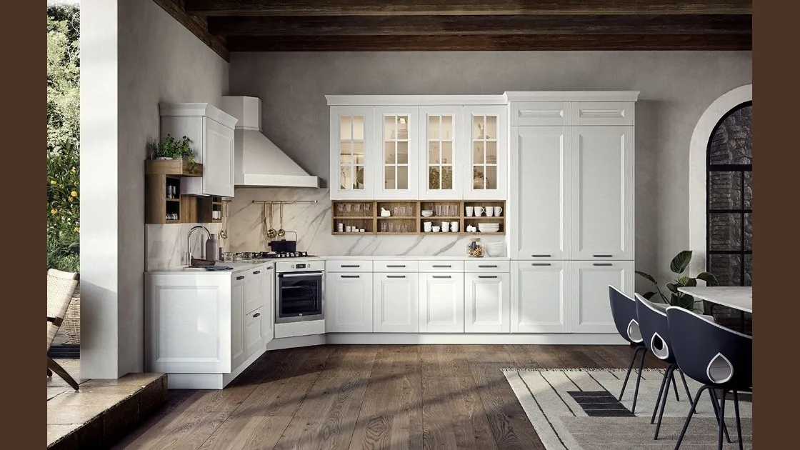 Cucina Classica angolare Asia 01 di Forma Cucine