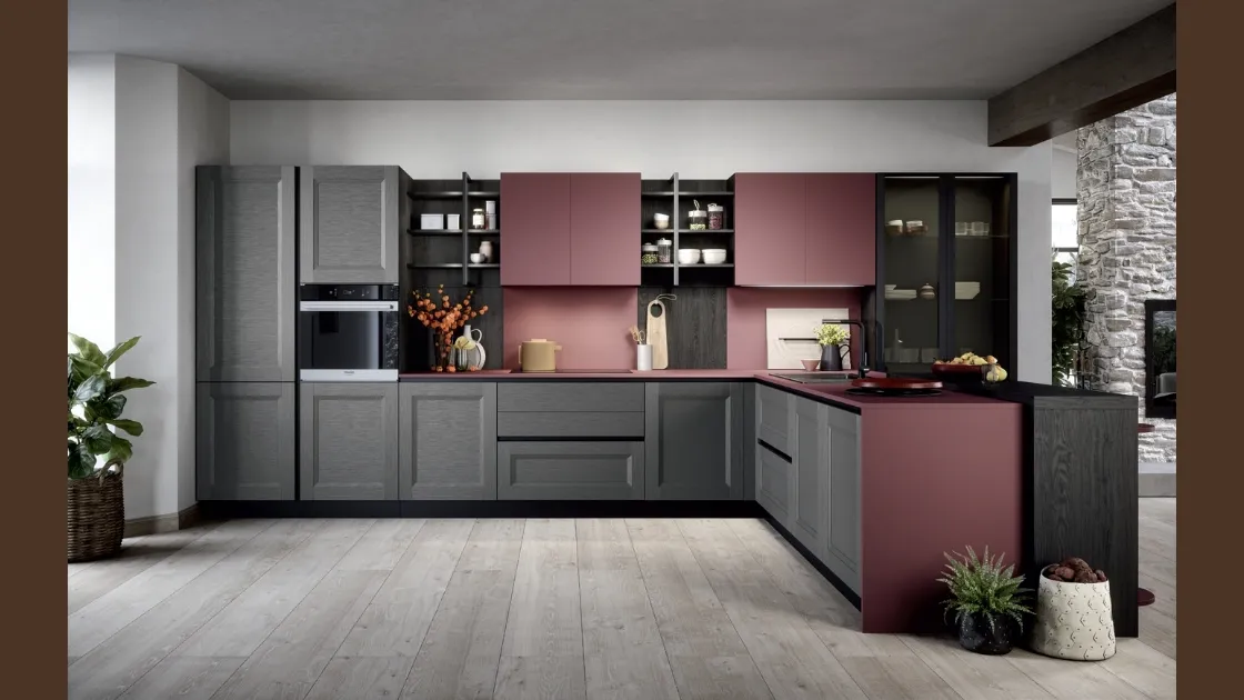 Cucina Classica angolare Asia 06 di Forma Cucine