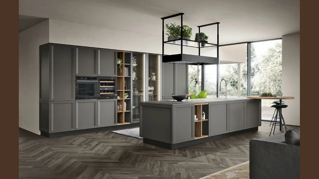 Cucina Classica con isola Bellaria 01 di Forma Cucine