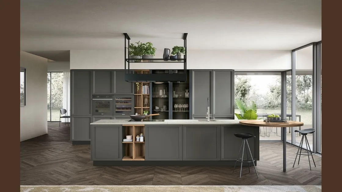 Cucina Classica con isola Bellaria 01 di Forma Cucine