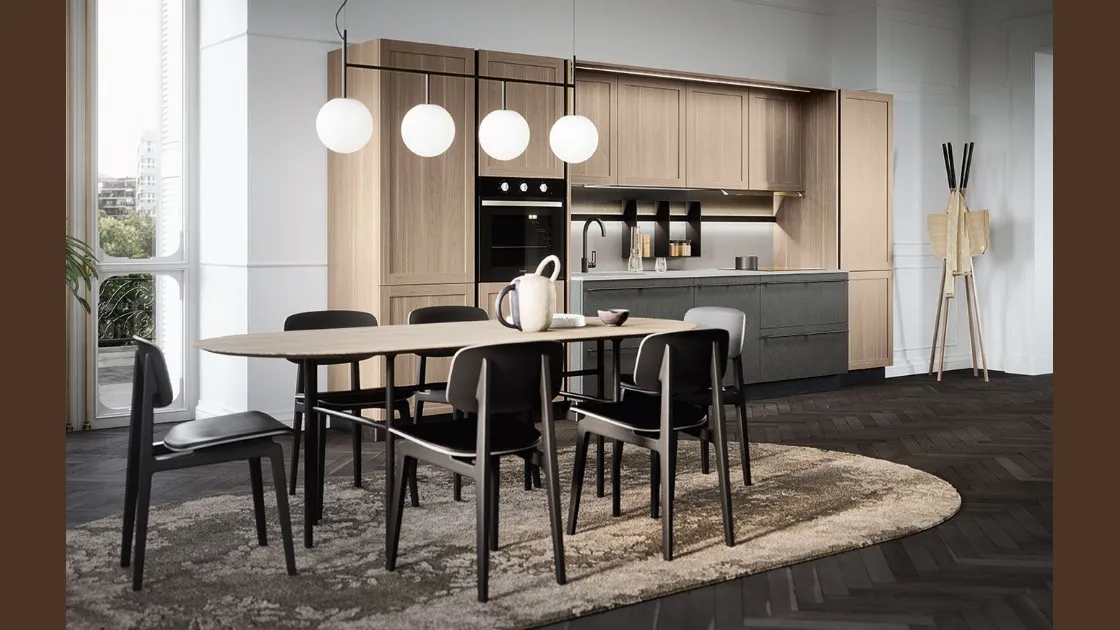 Cucina Classica lineare River 04 di Forma Cucine