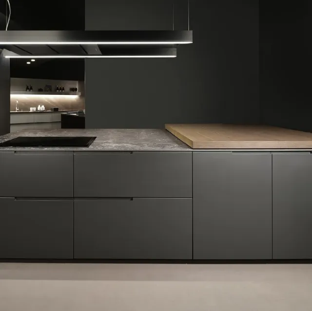 Cucina Design con penisola Arena 06 di Maistri