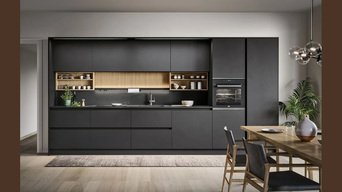 Cucina Moderna lineare Colibrì Gola 01 di Forma Cucine