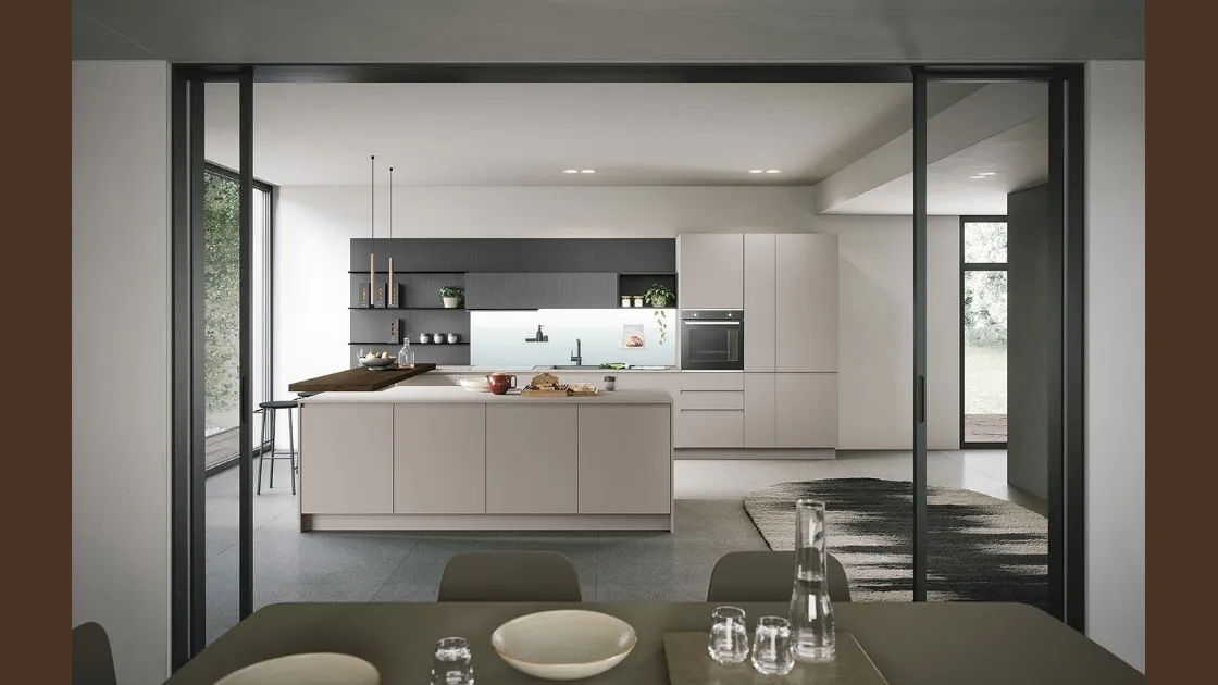 Cucina Moderna con penisola Joy 04 di Forma Cucine