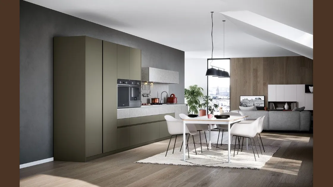 Cucina Moderna lineare Trend Gola Home 04 di Forma Cucine