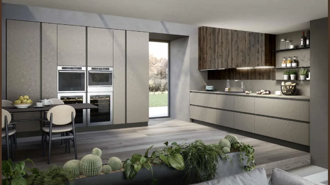 Cucina Moderna ad angolo Trend Grip Gola Home 02 di Forma Cucine